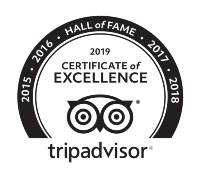 5 years in a row - 5 Jahre in Folge - TRIPADVISOR Certificate of Excellence
